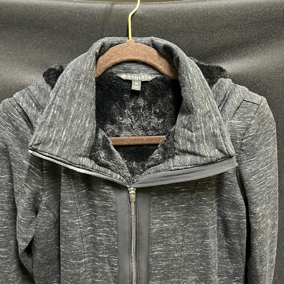 Athleta Jackets & Coats Nwot Zip Jacket With Soft Fur Lining Zip